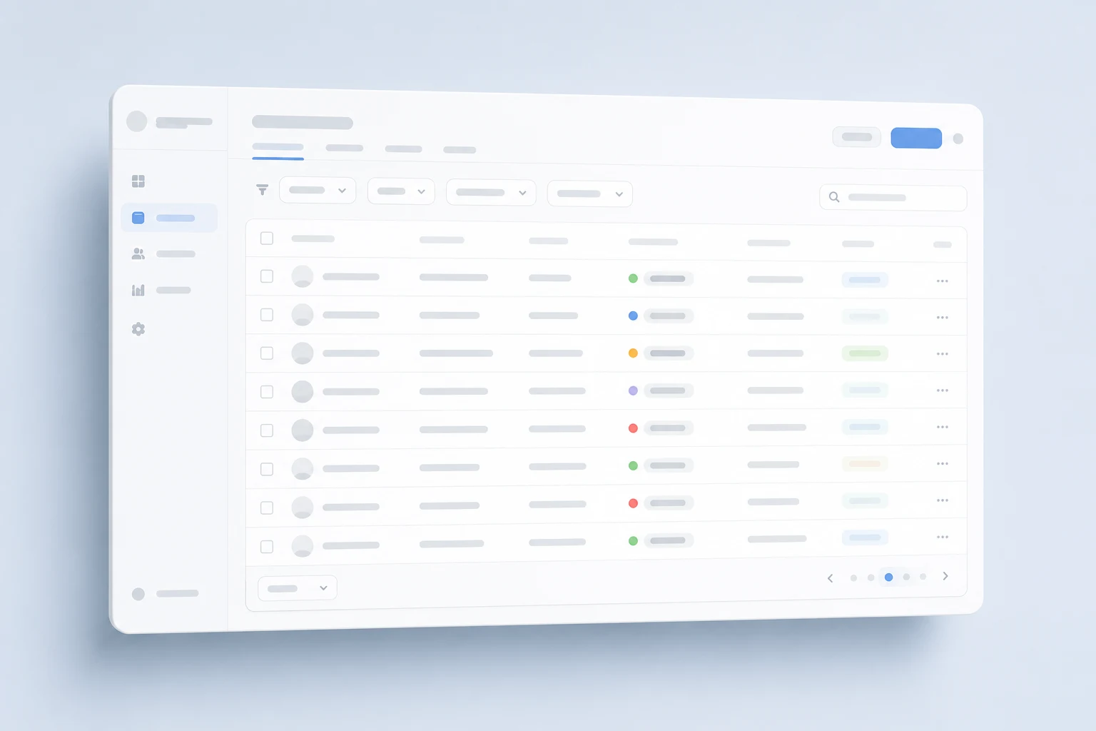 Abstract illustration of a API and integrations